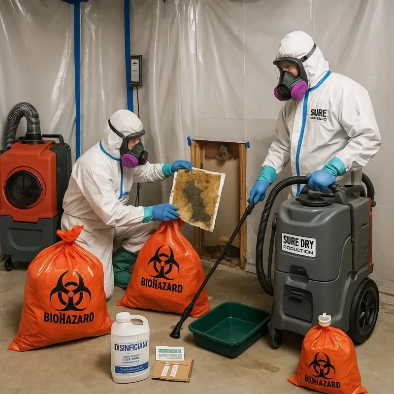Contaminated Water Handling Protocols process in Los Indios, TX