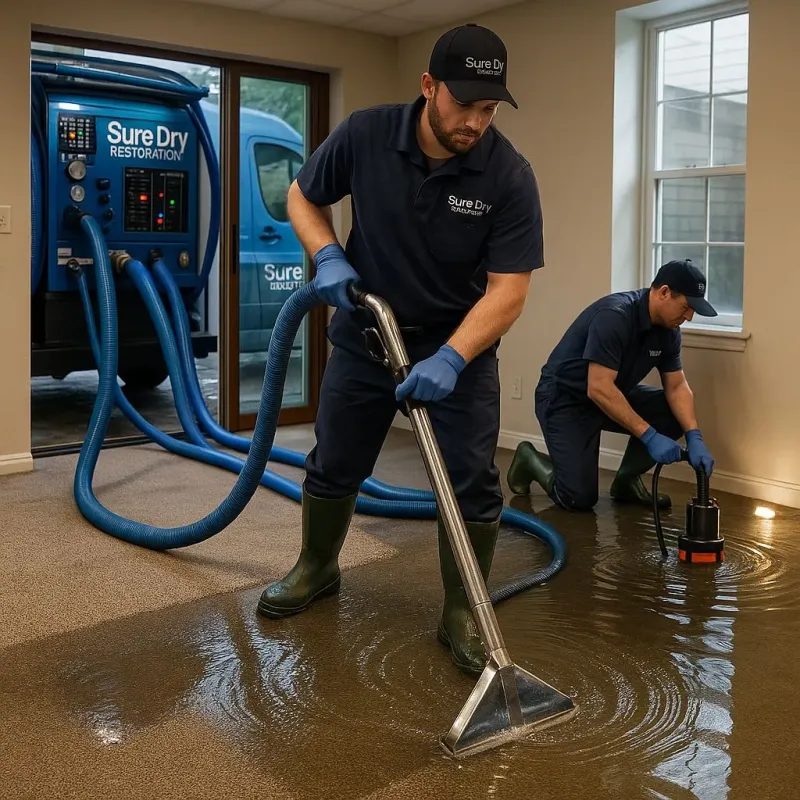 Water Extraction and Removal process in Los Indios, TX